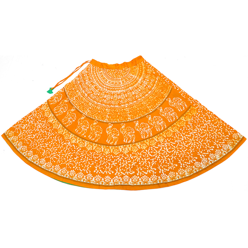 ANIMAL MOTIF PRINT SKIRT