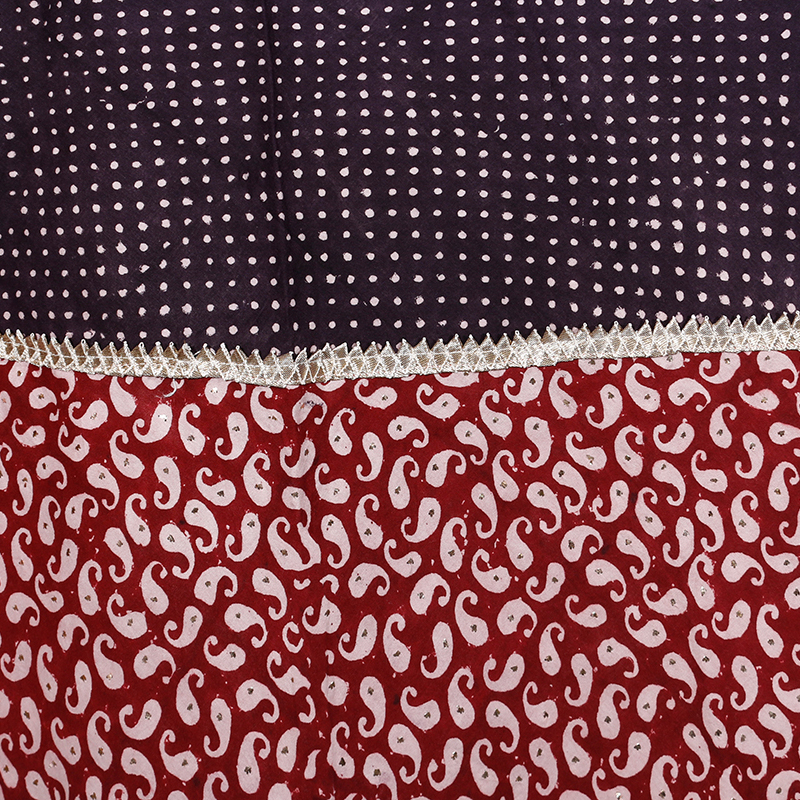 JAVARIA( POLKA DOTS )PRINT SKIRT - Image 2