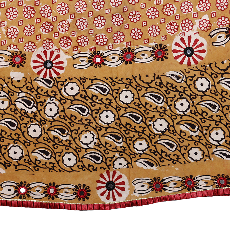 SKIRT WITH MIRROR WORK - Image 3
