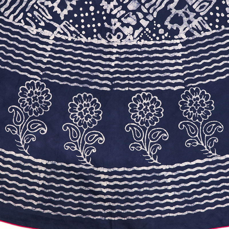 SKIRT IN COOL PURPLISH BLUE - Image 2