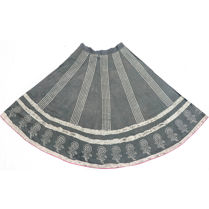 SKIRT IN PASTEL GREY