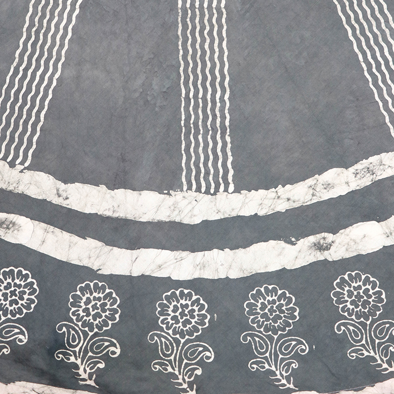 SKIRT IN PASTEL GREY - Image 3