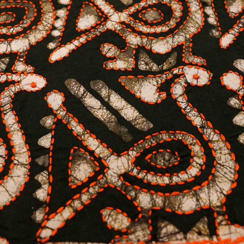 Embroidered Batik Skirt - Image 2