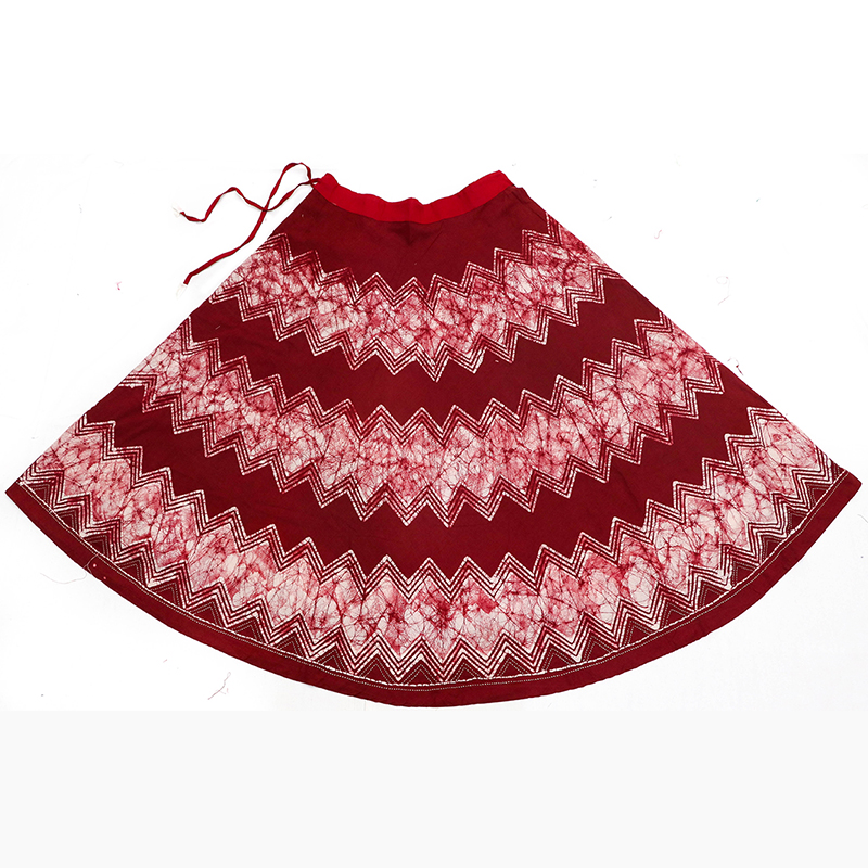 HAND EMBROIDERED BATIK SKIRT