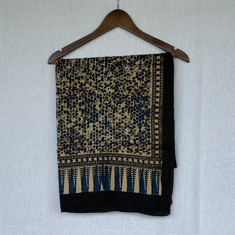 DESIGNER AJRAKH STOLE - Image 2