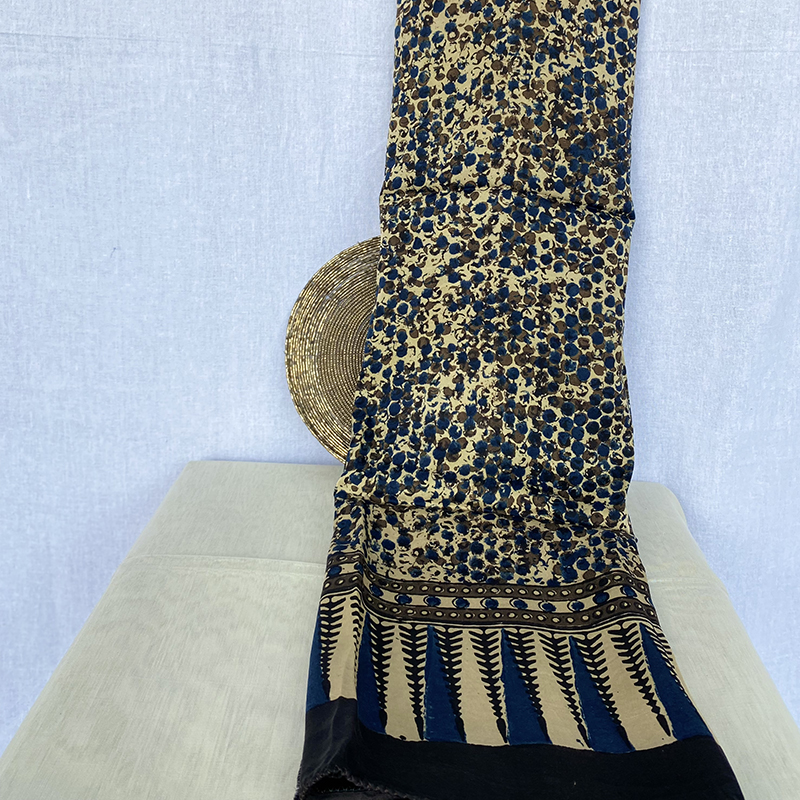 DESIGNER AJRAKH STOLE - Image 3