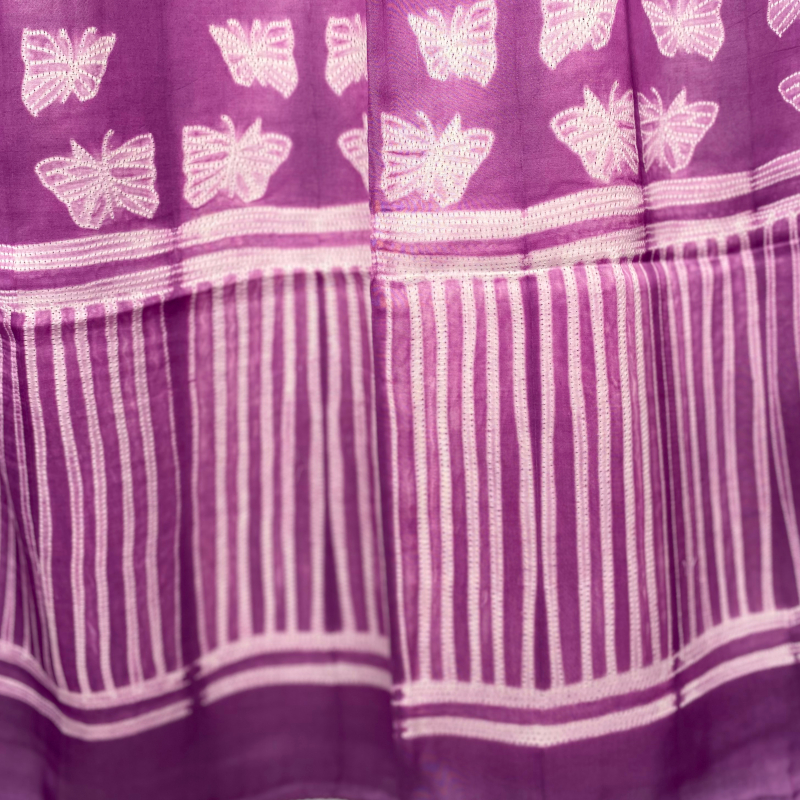 Butterfly print stole - Image 4